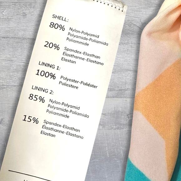 Cupshe Retro Floral Bikini 3X NEW Halter Top High Waist Slimming Ruched Bottom - Picture 7 of 7